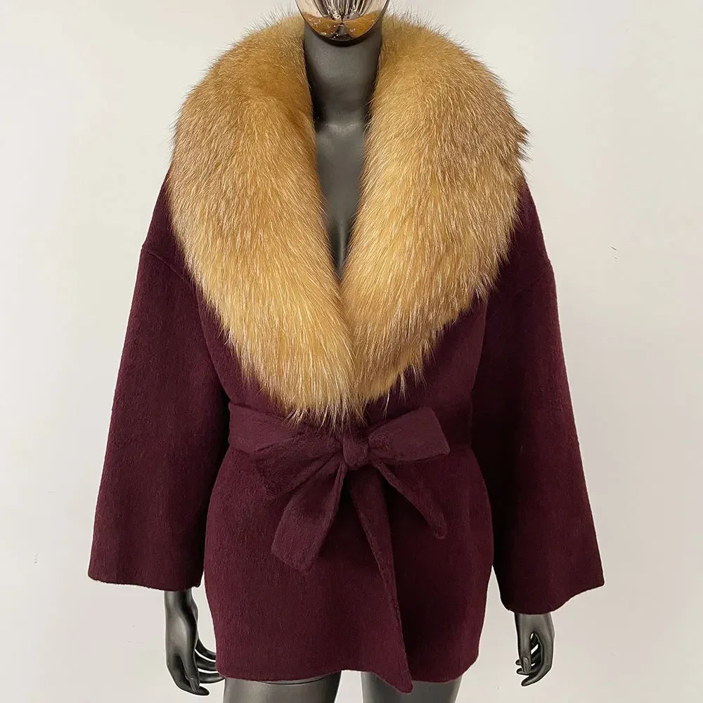 Bellanica - Women’s Raccoon Fox Coat