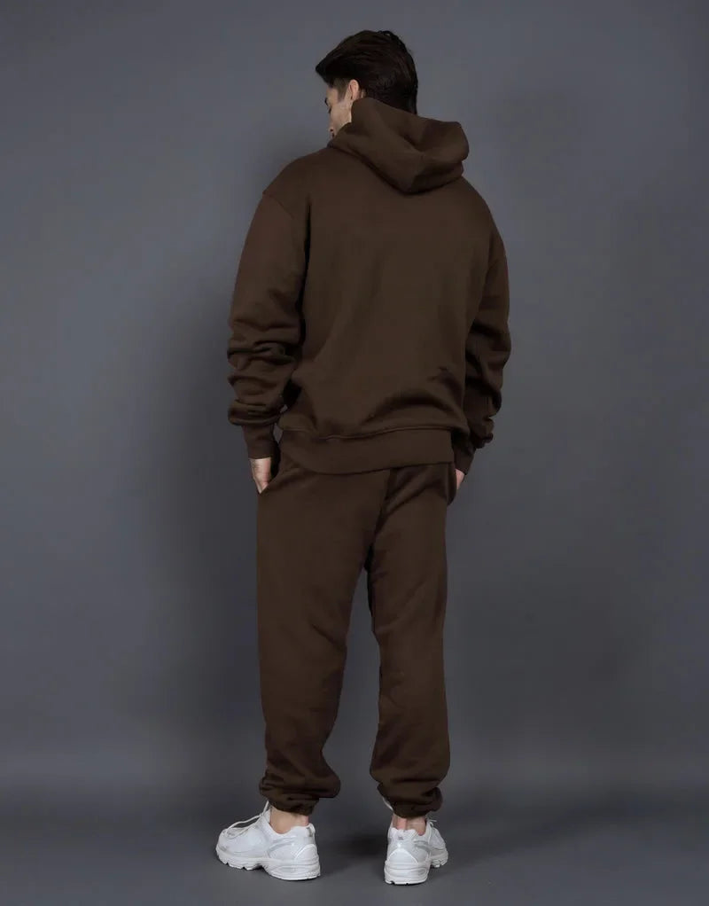 Bellanica - Fleece-Lined Thick Hooded Sweatshirt Set