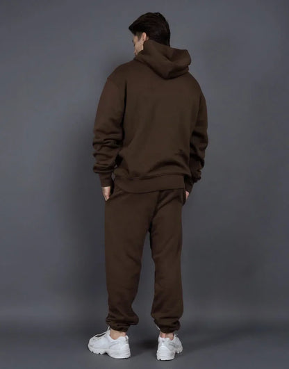 Bellanica - Fleece-Lined Thick Hooded Sweatshirt Set