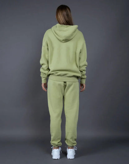 Bellanica - Fleece-Lined Thick Hooded Sweatshirt Set