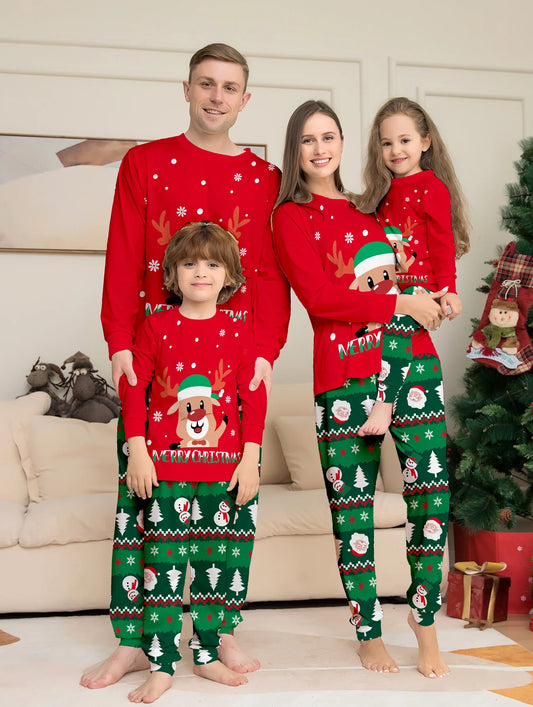 Bellanica - Couples Family Christmas Pajamas