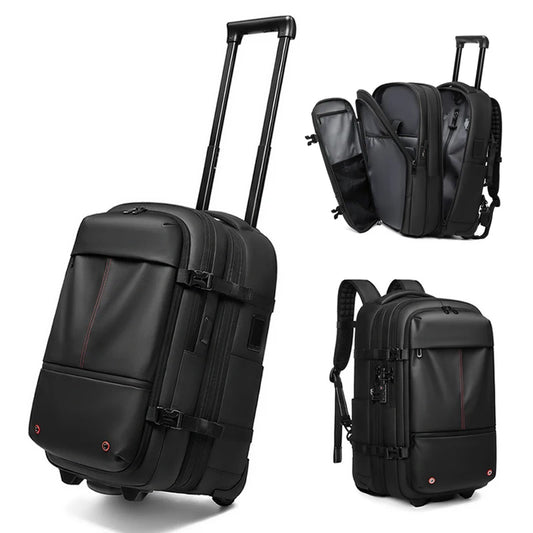Bellenica -  Vacuum Compression Wheeled Backpack