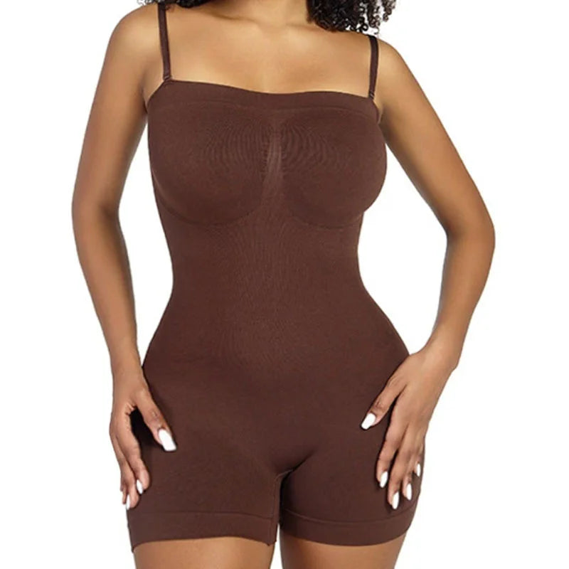 Strapless Seamless Tummy Control Shaper Top