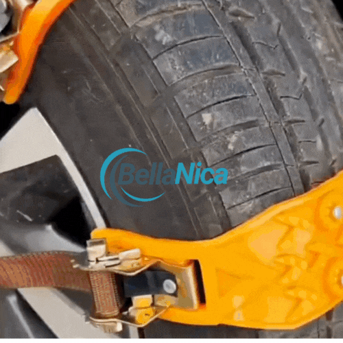 Bellanica - 5 pcs Car Snow Chains Emergency