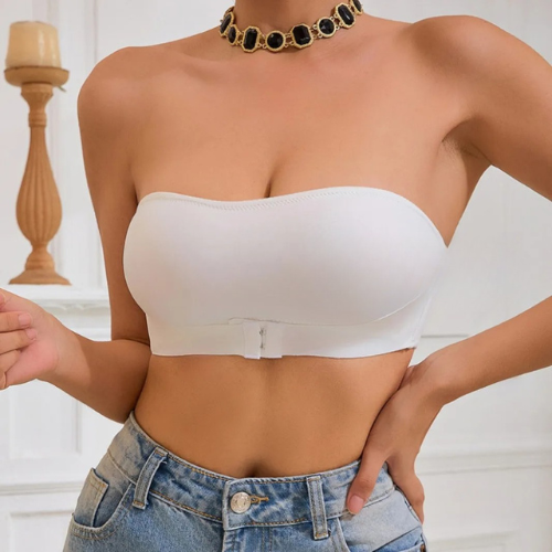 Bellanica - Adjustable Front Buckle Support Tube Top
