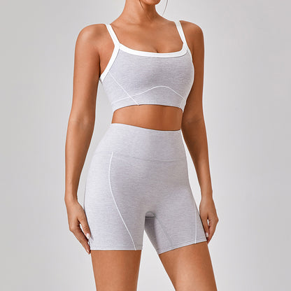 Outdoor Sports Yoga Fitness Outfit Set - close-up