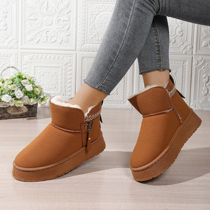 Bellanica - Zipper Platform Winter Boots