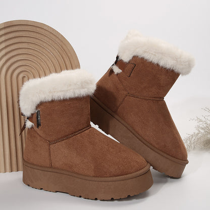 Bellanica - Bow-Knot Warm Snow Boots
