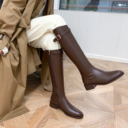 Bellanica - Flat Long Knee Boots