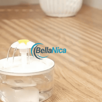 Automatic Pet Water Fountain - side view