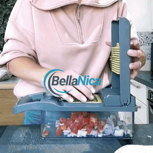Bellanica - 14-in-1 Stainless Steel Vegetable Chopper & Dicer