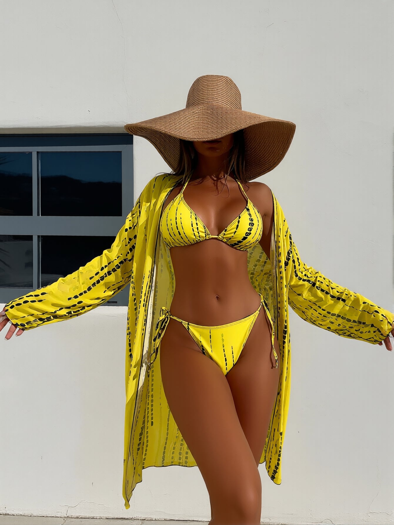 Women's Casual Swimwear - back view